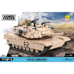 COBI  M1A2 ABRAMS 982 PCS ARMED FORCES  2622