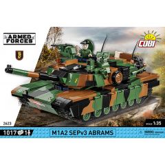 COBI  M1A2 ABRAMS SEPV3 1000 PCS ARMED FORCES  2623