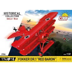 COBI FOKKER Dr. 1 Red Baron 174 PCS HC GREAT WAR  2986