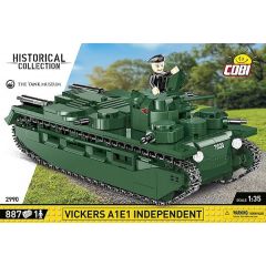 COBI  VICKERS A1E1 INDEPEN 886 PCS HC GREAT WAR  2990