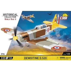 COBI  DEWOITINE D.520 328 PCS HC WWII  5734