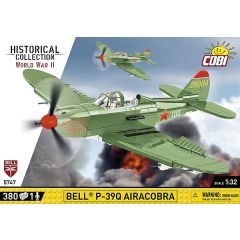 COBI  BELL P-39Q AIRACOBRA SOVI 380 PCS HC WWII  5747