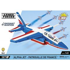 COBI  ALPHA JET PATROUILLE DE FRANCE 388 PCS ARMED  FORCES  5841