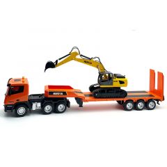 HUINA 9CH RC PLATFORM TRAILER & 6CH EXCAVATOR 2.4G SET 1:24 - FOR PRE ORDER ONLY - EXPECTED SHORTLY