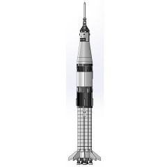 1/72 Saturn IB Rocket
