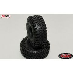 Interco Irok 1.55 inch Tyres (2) RC4WD with Foams Nice wide soft tyre  