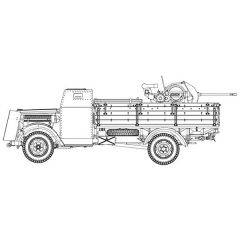 1/35 GERMAN ARMORED 4X2 TRUCK