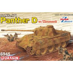 SDKFZ 181 PANTHER AUSF D WITH ZIMM 