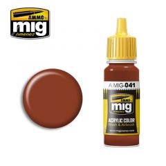 Ammo Mig Jimenez Acrylic 17ml Paint DARK RUST