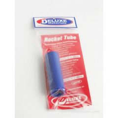 Deluxe Materials Blue Silicone Rocket Tube 24mm / 10cm