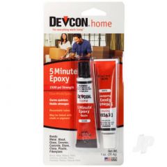 Devcon 5 Min Clear Epoxy Glue 28g - tubes