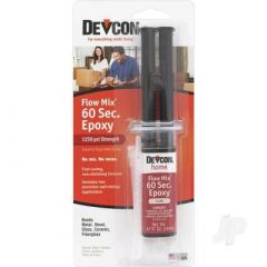 Devcon 60 Second Epoxy Flow-Mix (14ml Syringe)