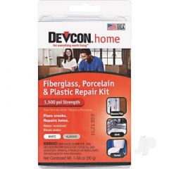 Devcon Fibreglass Porcelain & Plastic Repair Kit