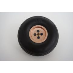 PU Profi Wheel with Alu Hub 3.5inch - Pair