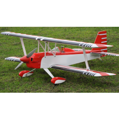Max Thrust Pro-Built Balsa Double Trouble Red