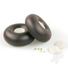 Smooth Inflatable Wheels 5.5in (2pcs)