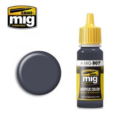 Ammo Mig Jimenez Acrylic 17ml Paint GREY DARK BASE