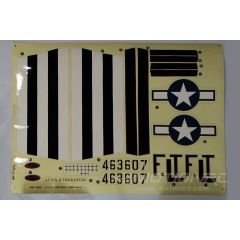 DYNAM P51D MUSTANG DECAL