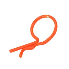 Bent Body Clip Orange (8)