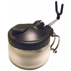 Sparmax Sparmax Spray Out Cleaning Pot with Airbrush Hanger E-CPOT