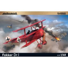 Eduard 1/48 Fokker Dr. I Profipack Edition 8162