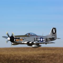 E-Flite P-51D Mustang 1.2m BNF Basic with AS3X and SAFE Select 