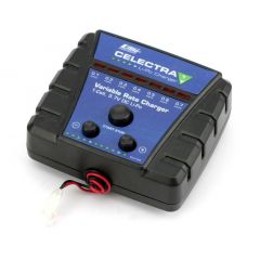 E-Flite Celectra 1S 3.7 Variable Rate DC Li-Po Charger with mains adaptor included