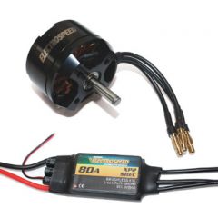 Electrospeed Motor & ESC Boost 50 Power Pack for use with VQ models and similar 