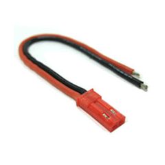 MALE JST CONNECTOR WITH 10CM 20AWG SILICONE WIRE