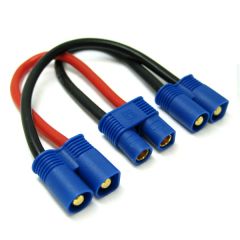 BATTERY HARNESS FOR 2 PACKS IN SERIES ADAPTOR for EC3 Plug