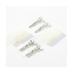 TAMIYA MALE/FEMALE CONNECTOR SET w/CRIMPS