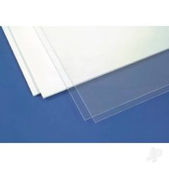 Clear Sheet 6 x 12in (15 x 30cm) .005in Thick (3 sheets per pack)