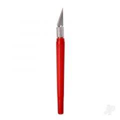 K40 Pocket Clip-on Knife with Twist-off Cap Red (Carded)