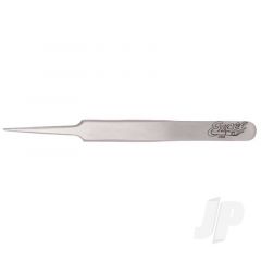 Straight Point Fine Point Tweezers Polished (Carded)