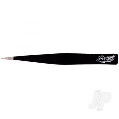 Hollow Handle Ultra Fine Point Tweezers Black (Carded)