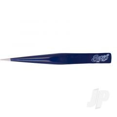 Hollow Handle Ultra Fine Point Tweezers Blue (Carded)