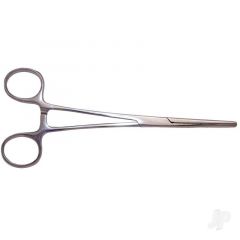 7.5in Straight Nose Stainless Steel Hemostats (Carded)