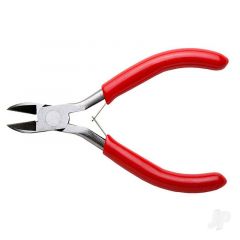 4.5in Spring Loaded Soft Grip Plier Wire Cutter (Carded)