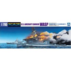 1/700 U.S.S AIRCRAFT CARRIER WASP & I.J.N.SUBMARINE I 19