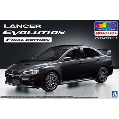 Plastic Kit Aoshima 1/24 LANCER EVOLUTION X FINAL EDITION (PHANTOM BLACK-PEARL 2)