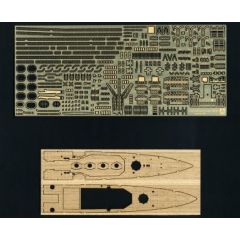 Detail-Up Parts for 1/700 BRITISH HEAVY CRUISER EXETER