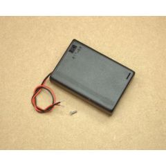 3 X AA BATTERY BOX WITH LEAD & SWITCH