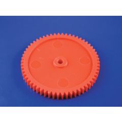 60MM GEAR 58 TOOTH RED SINGLES