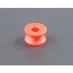 10MM PULLEY RED 4MM HOLE SINGLES