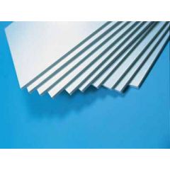 0.25mm  WHITE POLY SHEET per 3