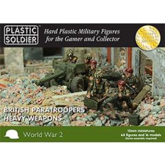15MM WW2015016 BRITISH PARATROOPERS HEAVY WEAPONS