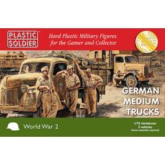 WW2V20020 1/72 GERMAN MEDIUM TRUCKS