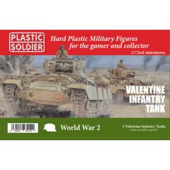 WW2V20028  VALENTINE INFANTRY TANK 1/72 SCALE