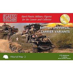 WW2V20033 1/72 BRITISH UNIVERSAL CARRIER VARIANTS