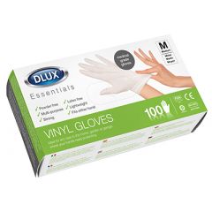 100 VINYL DISPOSABLE GLOVES EXTRA LARGE